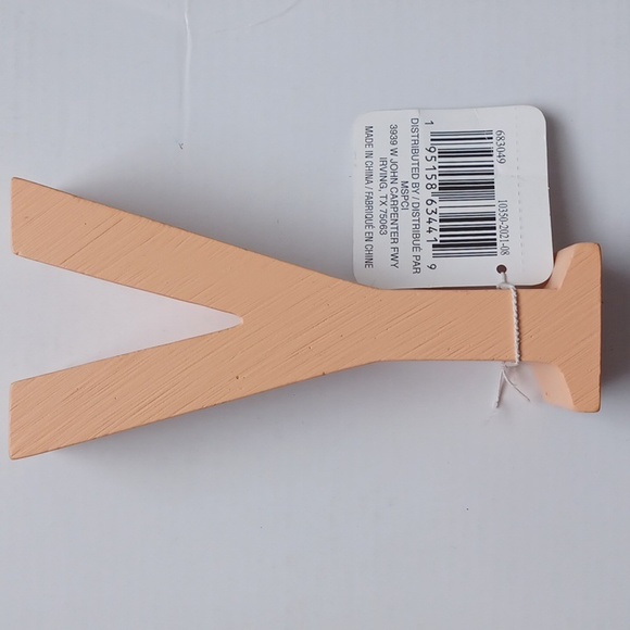 NWT Wooden Letter Y by Ashland - Picture 4 of 6